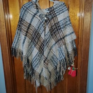 Hooded Poncho